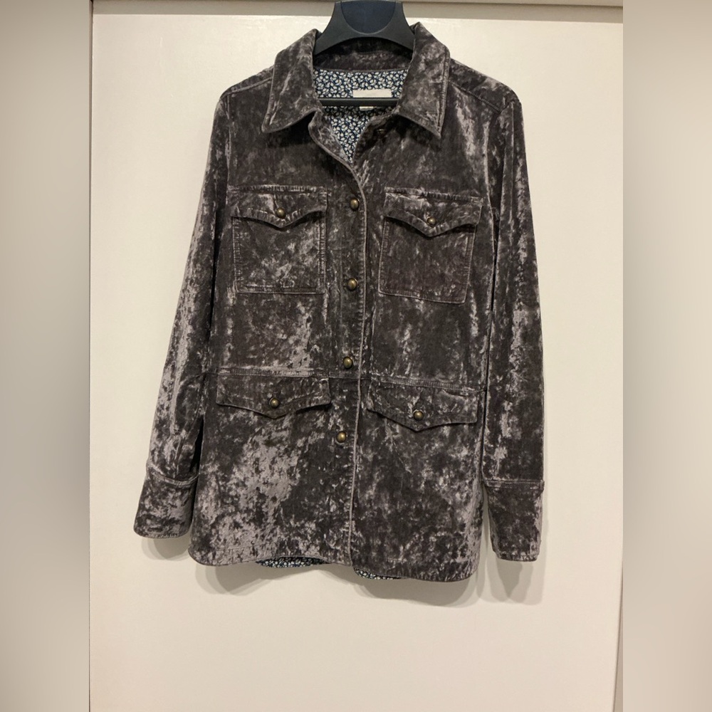 Fun velvet jacket